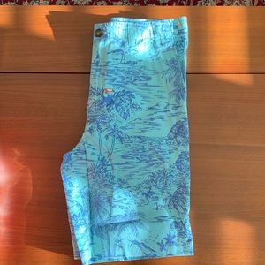 Lands End Cadet Shorts DUC EGG BLU Size 20 boys NWT